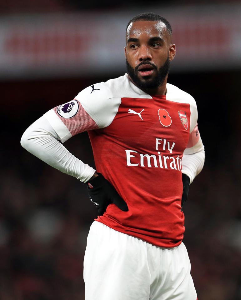  Lacazette, 27, pulled out of the French squad with a minor groin injury