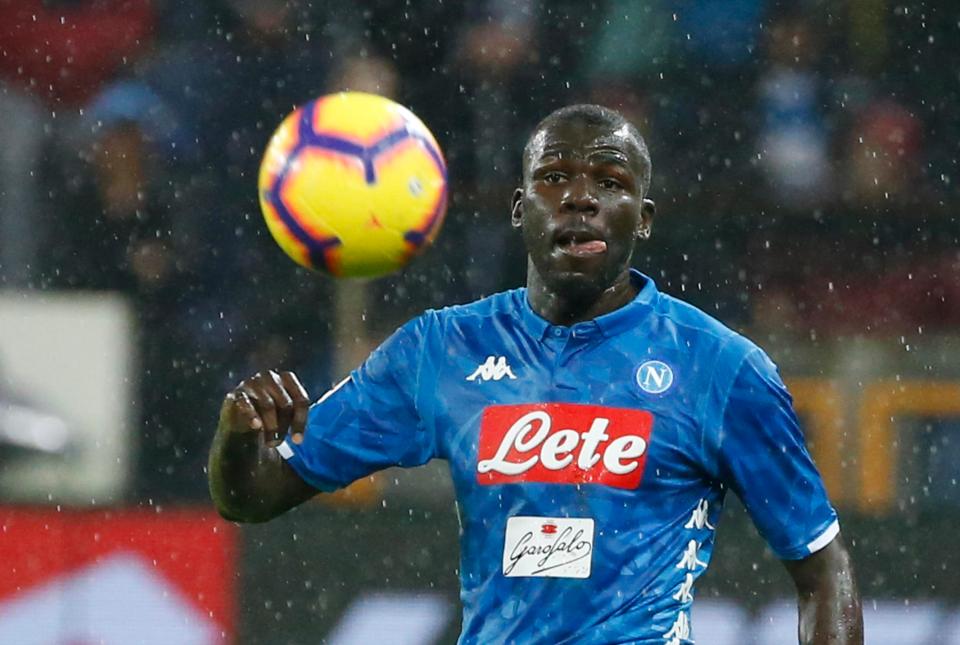  Manchester United have reportedly tabled a huge bid for Napoli star Kalidou Koulibaly