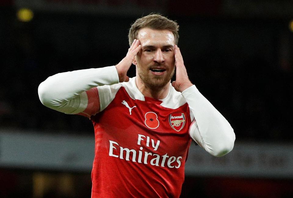  Aaron Ramsey is braced to leave Arsenal at the end of the season