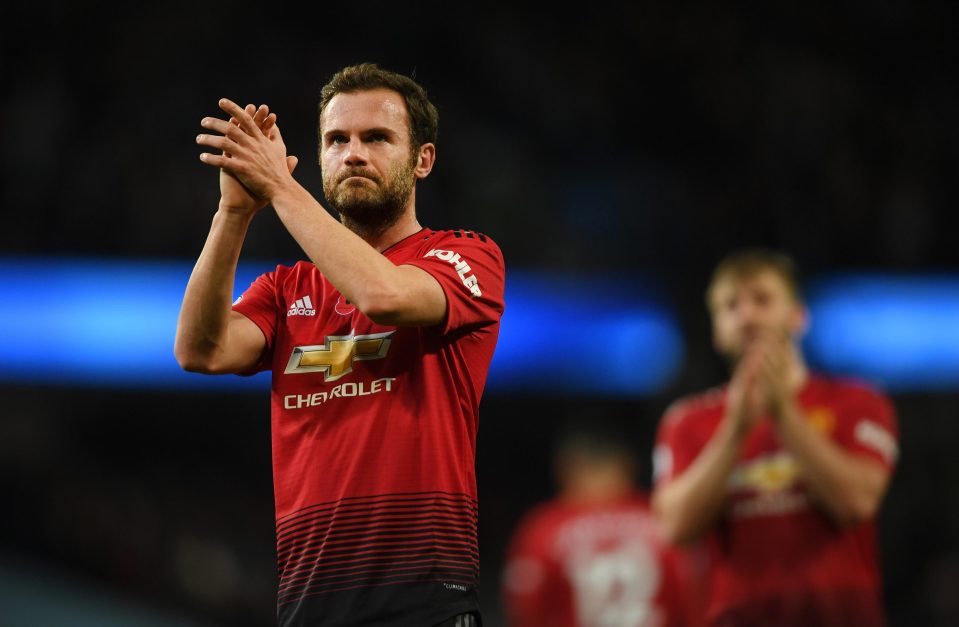  Juan Mata could be waving goodbye to Manchester United at the end of the season