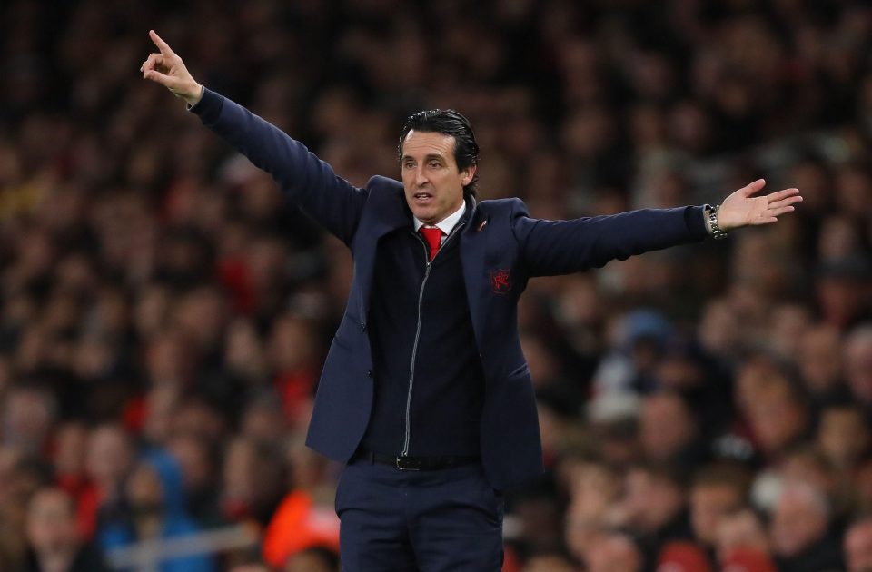  Unai Emery has made a promising start to life at Arsenal with the club in the hunt for the top four