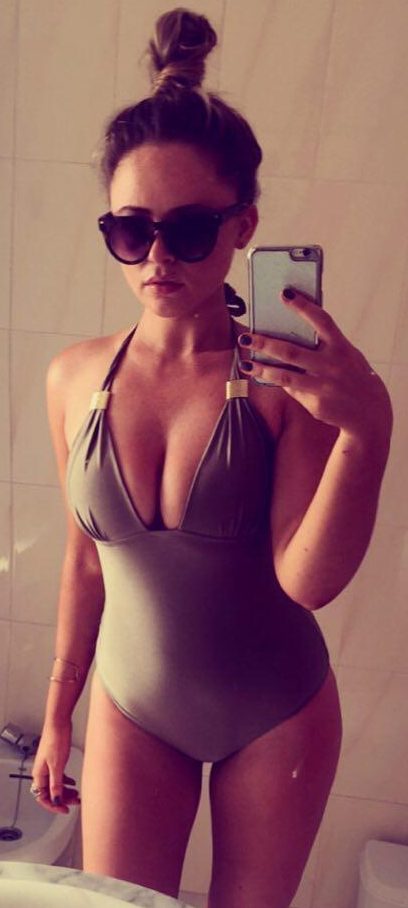  Sexy Emily Atack looks cool and confident in this Instagram post