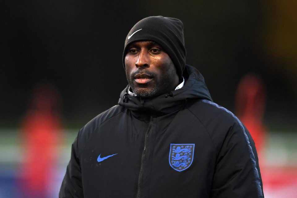  Sol Campbell is ready to take his first steps into management