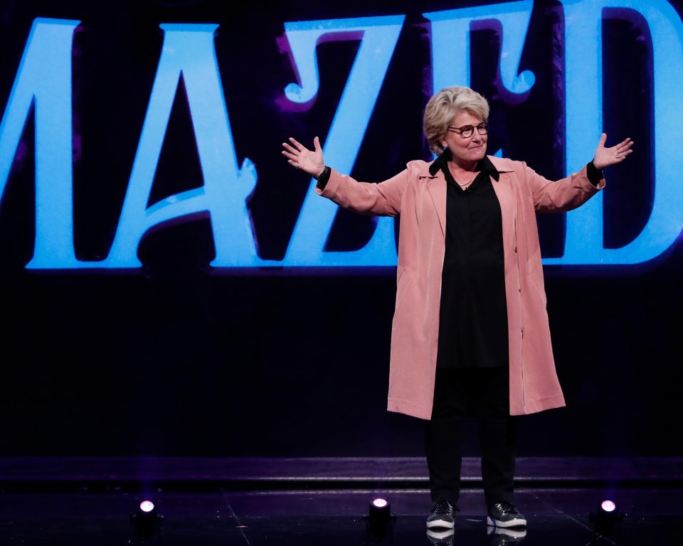  Sandi Toksvig will also perform on the variety show