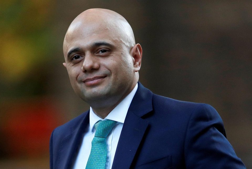  Home Secretary Sajid Javid is under fire over his high-powered rifles u-turn