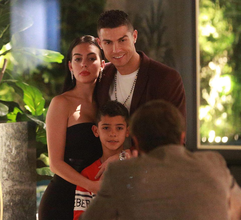  Ronaldo and Georgina have been spending the international break in London, including visiting his restaurant Zela