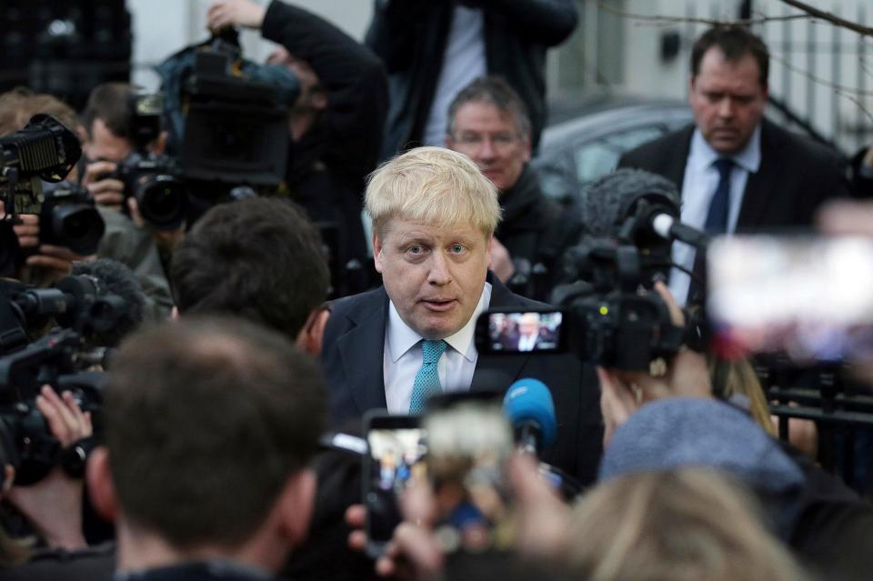  Boris Johnson has laid into Theresa May's Brexit plan in his Telegraph column