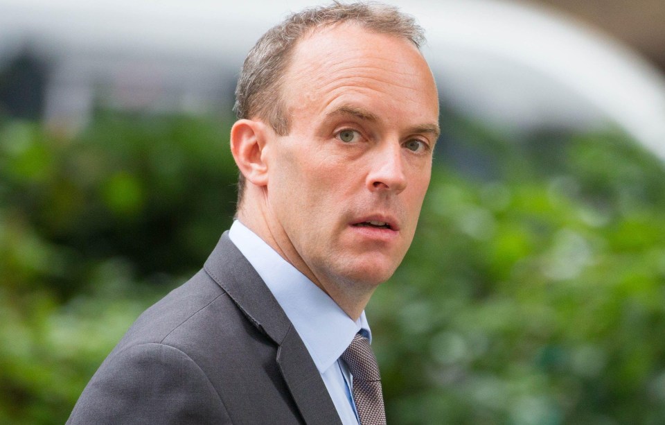 Mr Raab quit the Cabinet because he couldn’t back the PM’s Brexit divorce deal