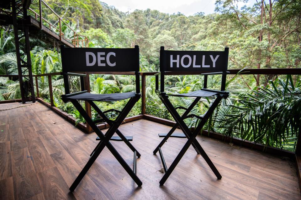  Holly is standing in for Dec's usual co-host Ant McPartlin this year