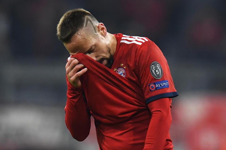  Franck Ribery has apologised after he was involved in a physical altercation with a journalist