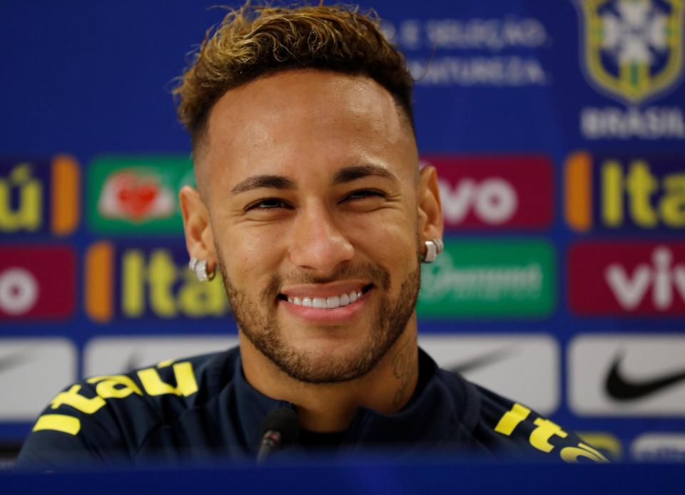  Neymar has embraced earring attire with aplomb