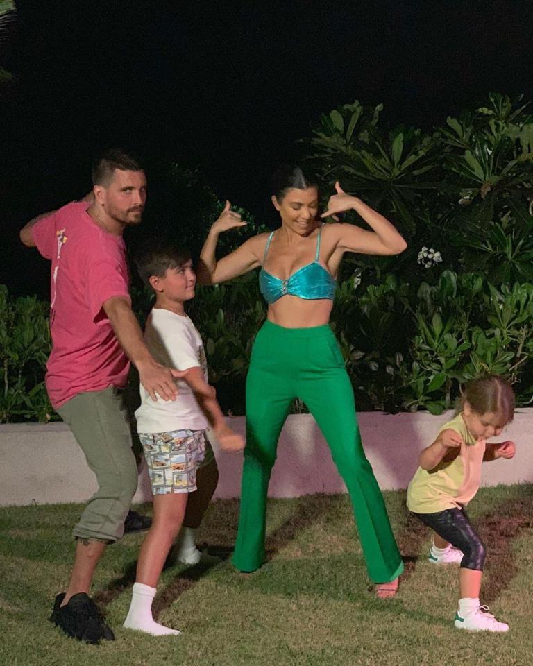  Just last week the reality star uploaded another post of the family enjoying fun times in Bali