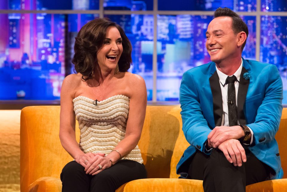  Shirley Ballas and Craig Revel Horwood appeared on The Jonathan Ross show together