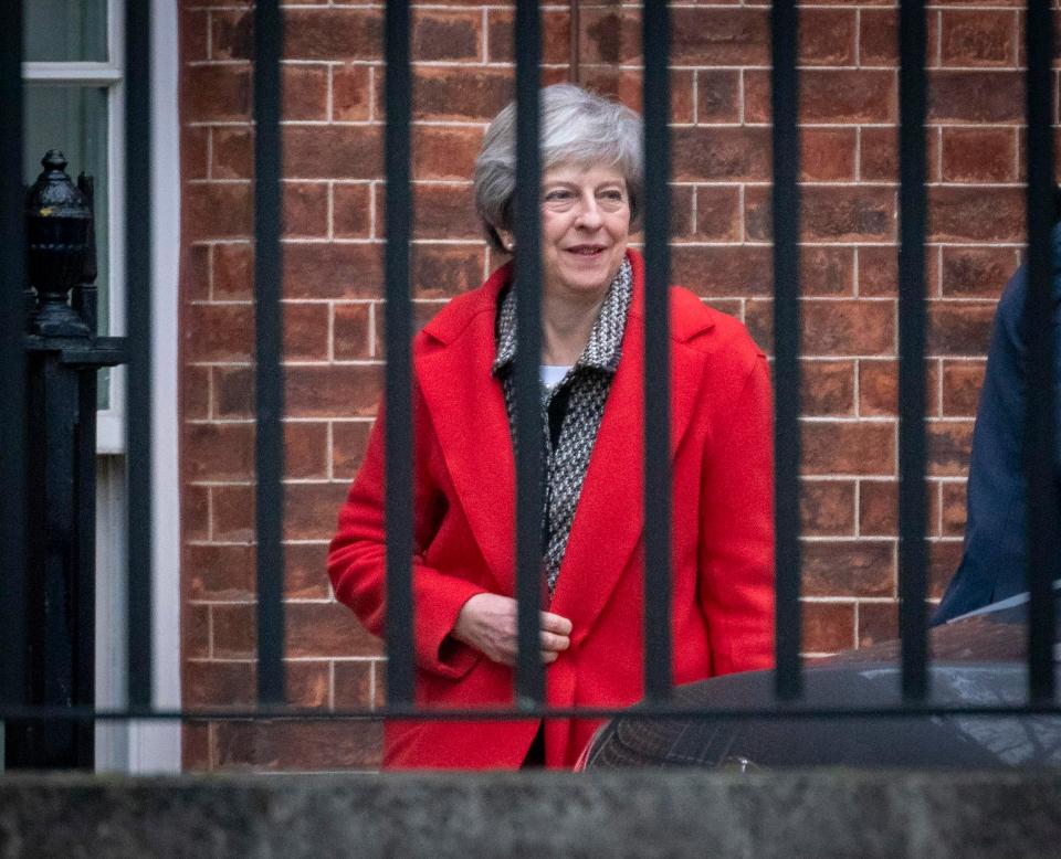  Theresa May has managed to cling on to power for the moment