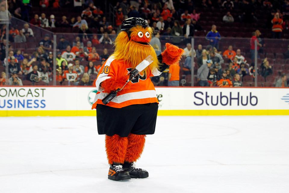  Gritty was only introduced by NHL team the Philadelphia Flyers in September