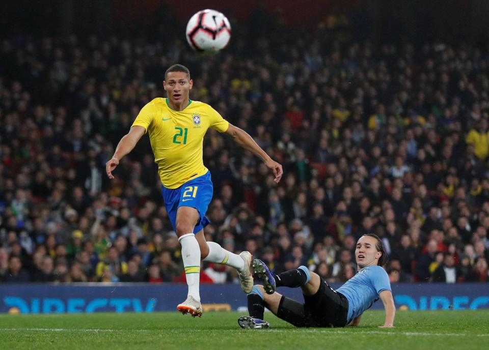  Richarlison is among the new crop of Brazilian youngsters