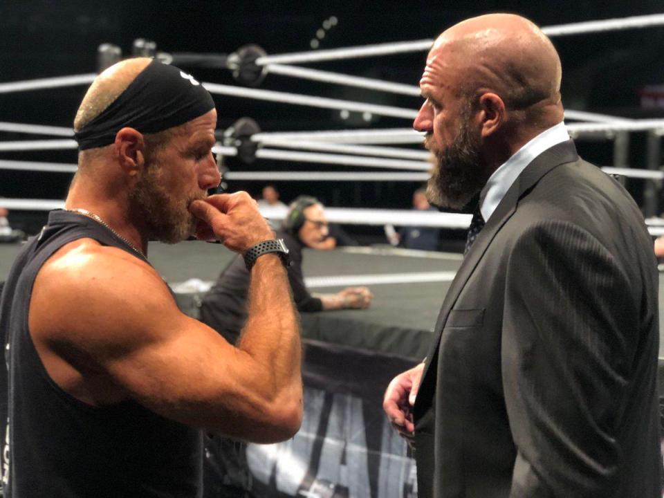  Speaking to Shawn Michaels, The Game was working on NXT