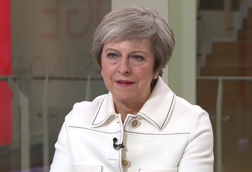  Theresa May today insisted she has never considered resigning