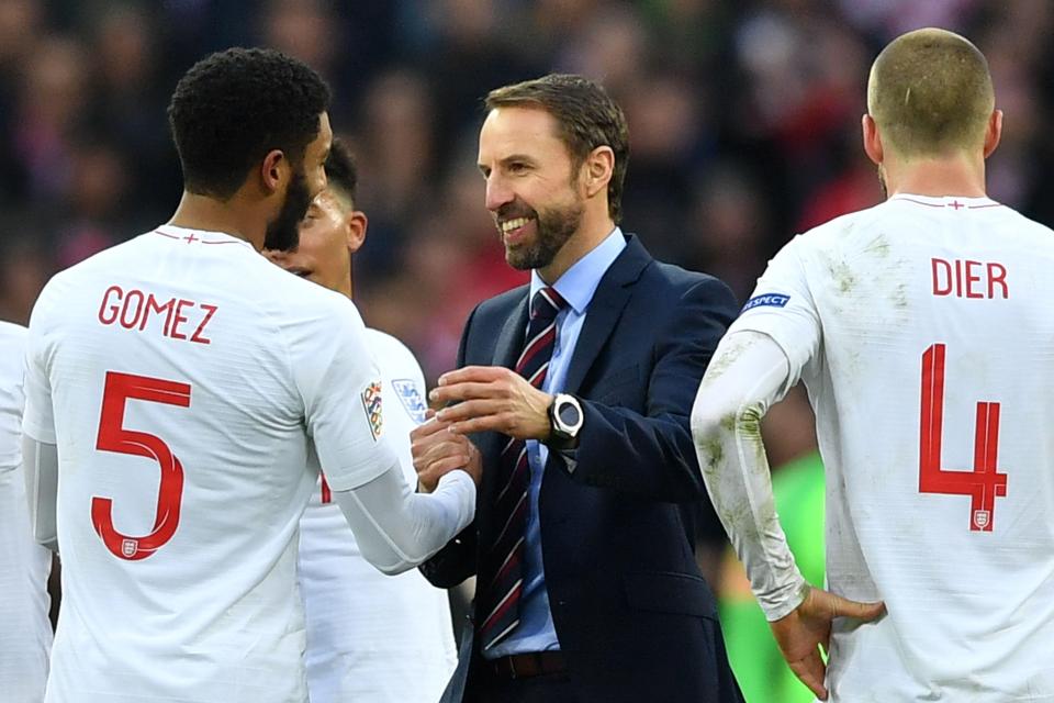  Gareth Southgate has heaped praise on England supporters