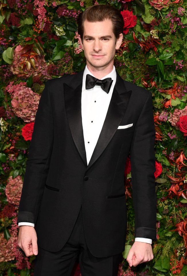  Andrew Garfield looked Bondesque in his suit