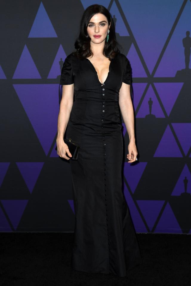  Rachel Weisz looked ravishing in black just two months after the birth of her daughter with Daniel Craig