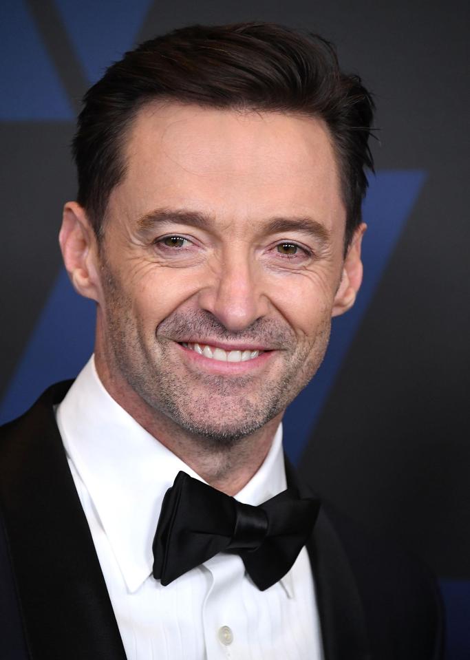  Hugh Jackman looked his usual charming self for the occasion