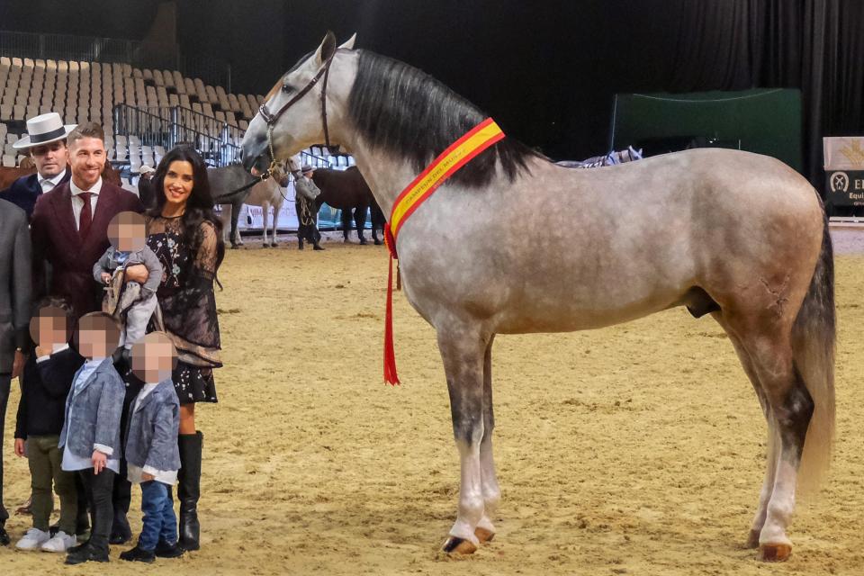  Ramos and his family pose for photos alongside Yucatan