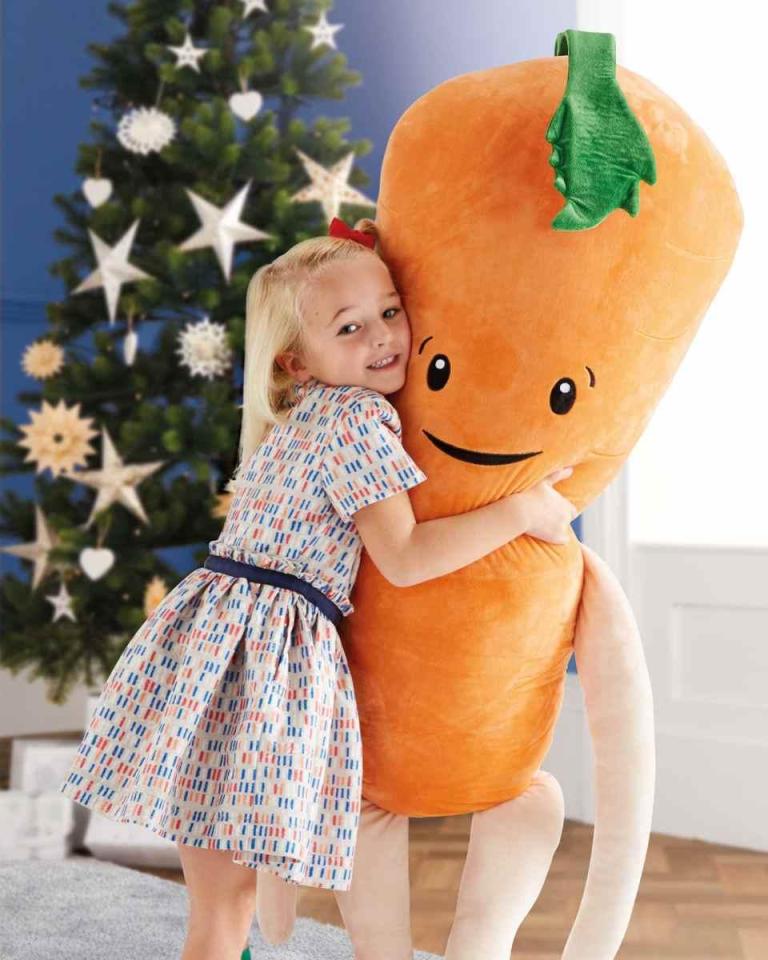  Shoppers can pick up a giant Kevin the Carrot plush toy this Christmas