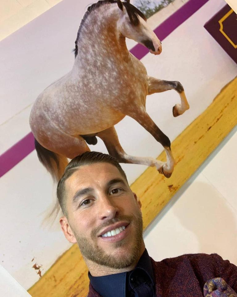  The Real Madrid ace took to Instagram to celebrate his horse's victory