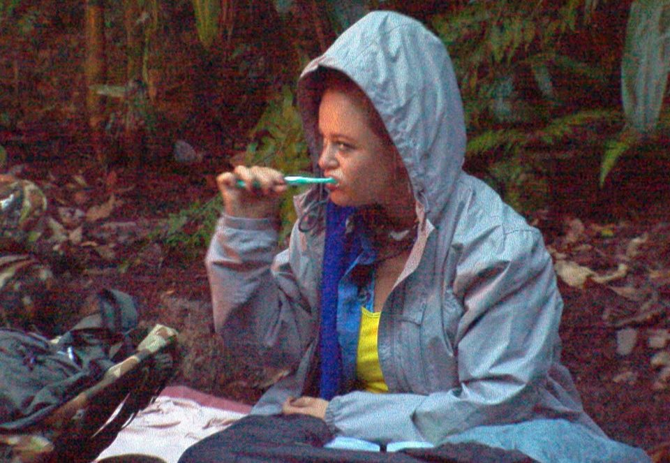  Ever-ready Emily is prepared for a tropical storm or a close encounter