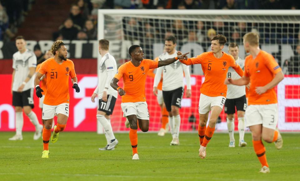  Quincy Promes pulled one back for the Dutch in the 85th minute