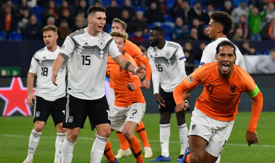  The Oranje captain scored the crucial late equaliser to send his country into the Nations League finals next summer