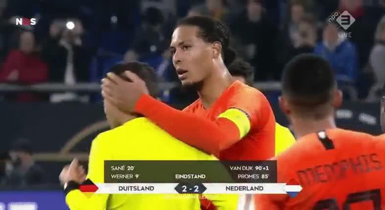  Van Dijk revealed that Hategan lost his mother recently and saw him welling up