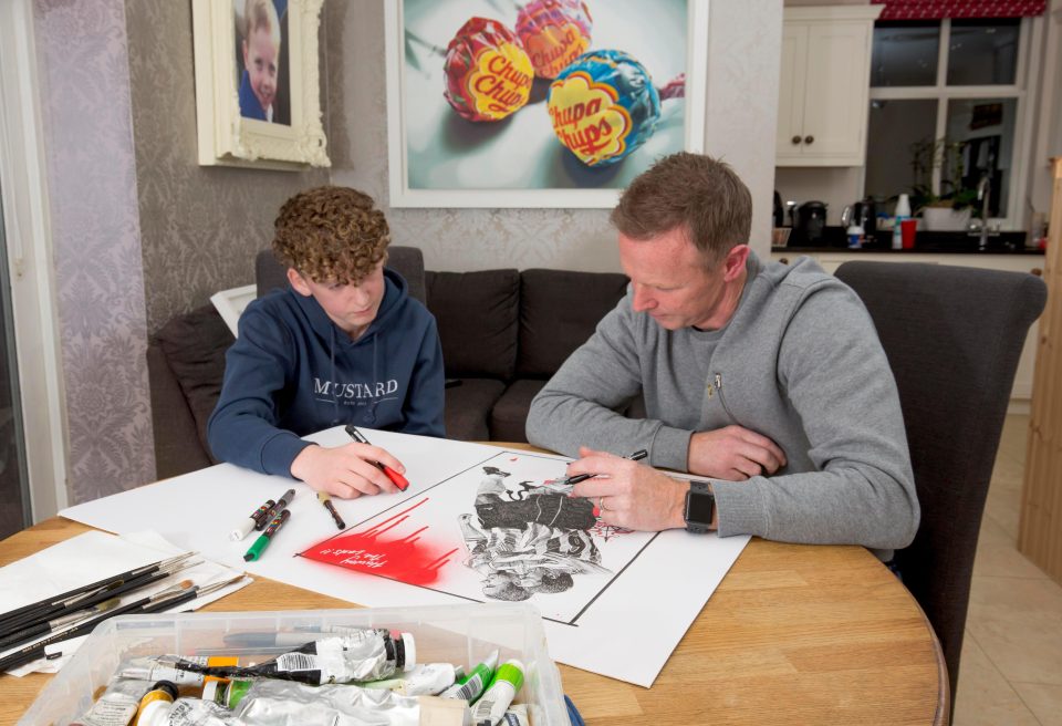  Teacher Jody reckons the best way for Joseph to learn is practising - just like football