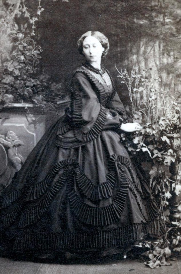 Princess Alice in 1861 who went on to marry Louis IV Grand Duke of Hesse