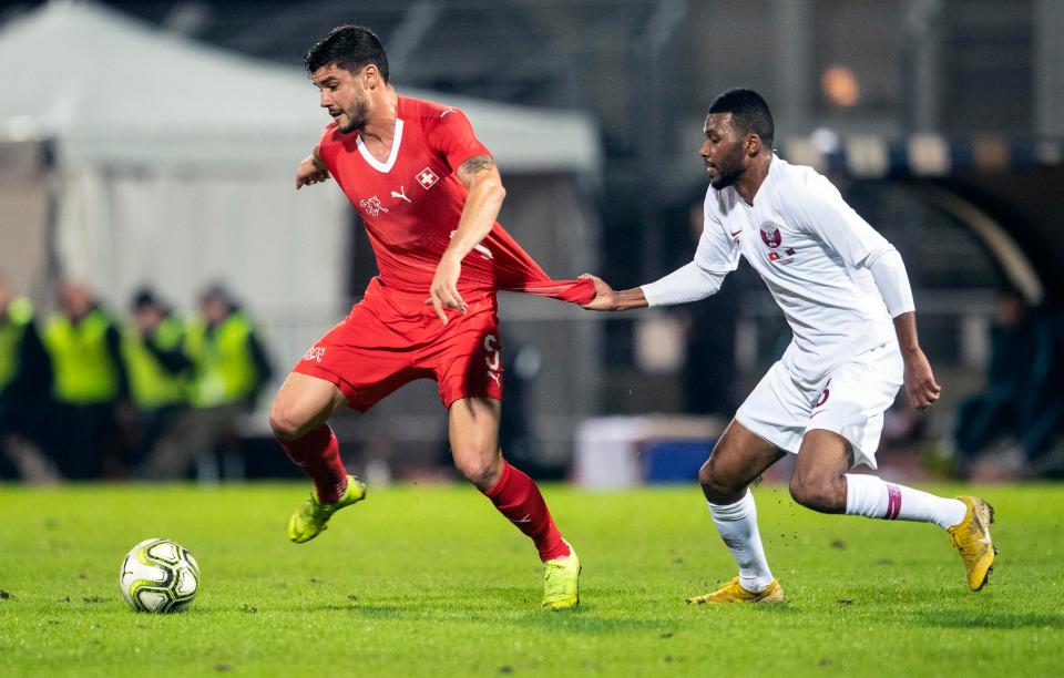  Loris Benito has two caps for Switzerland