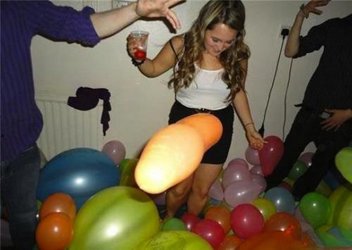 Balloons are always good for a party