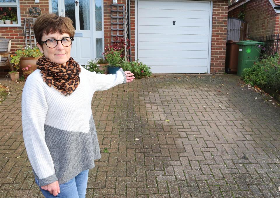  Sarah Buckland, 56, from Tunbridge Wells began renting out her driveway after her daughters left for university