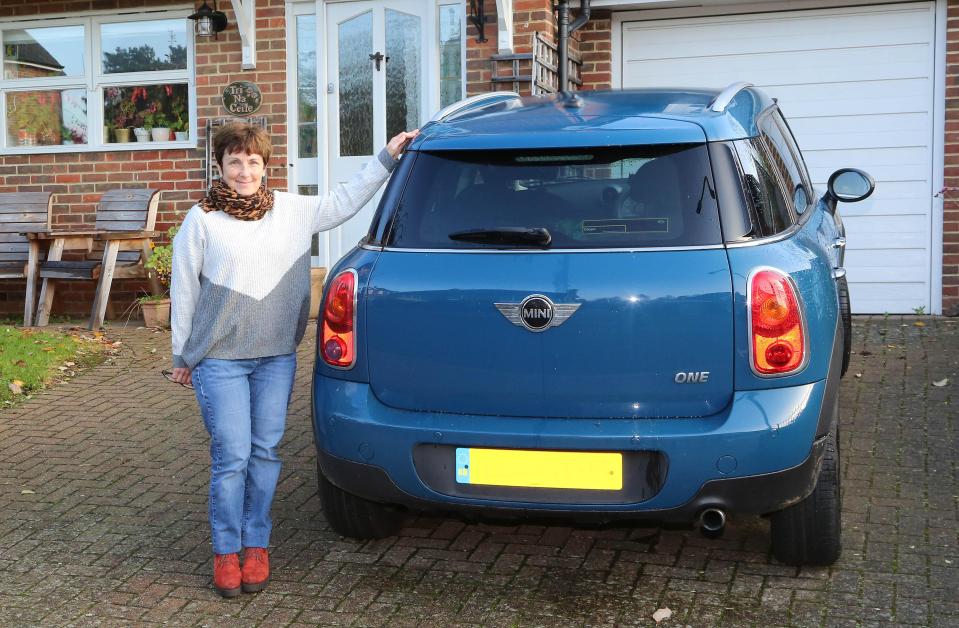  Sarah also uses other people's driving spaces to save money when visiting her daughters in Brighton