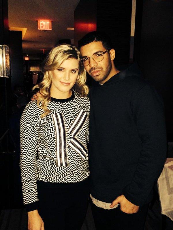  Eugenie is often spotted with fellow Canadian celebs like Drake