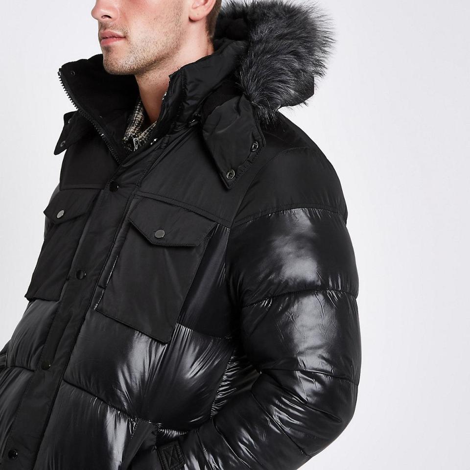  River Island's puffer jacket looks just like a Moncler coat