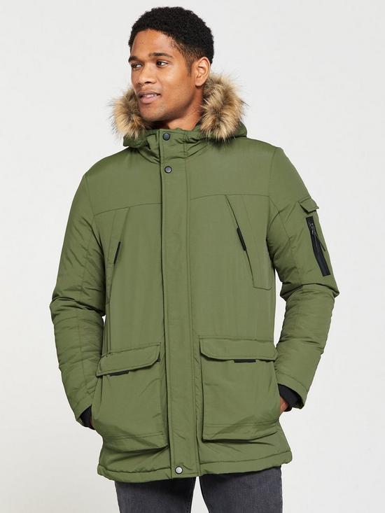  Very's green parka looks just like Fellaini's and is a steal at £45