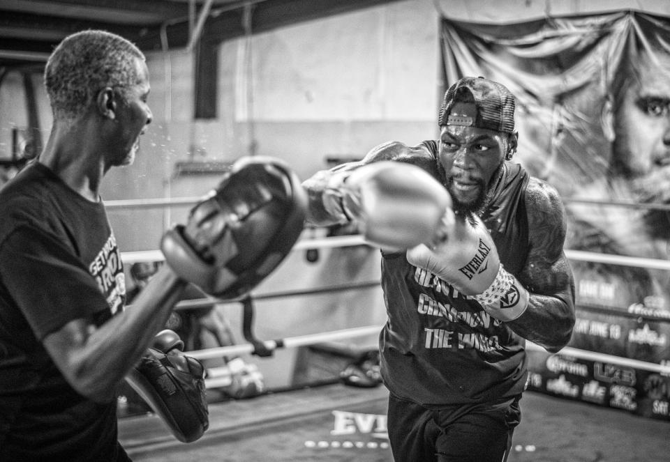  Wilder is ready to rock and rumble next weekend in LA