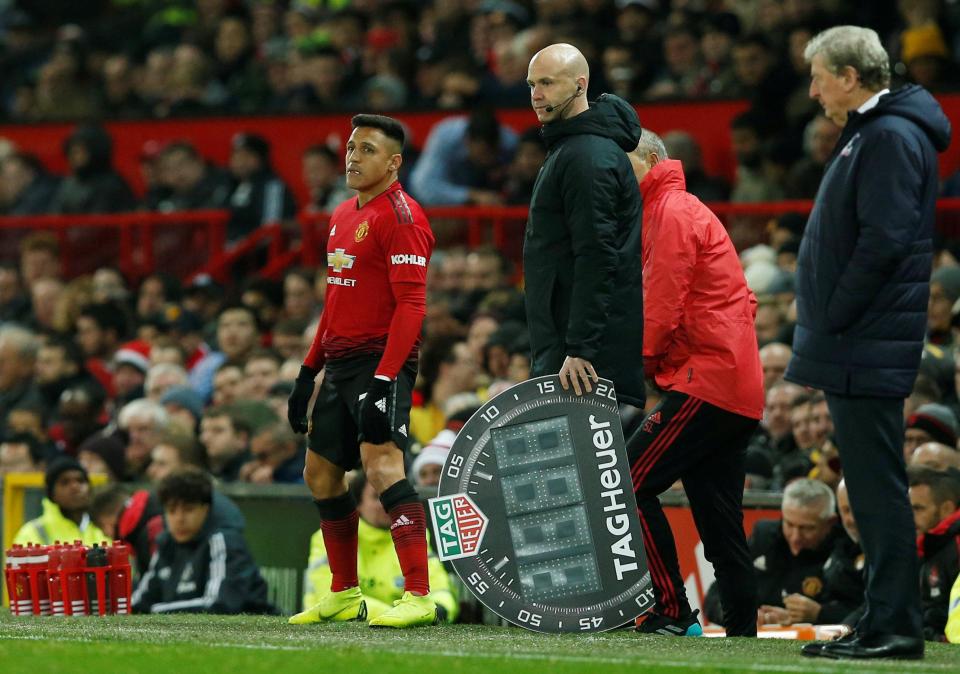  Sanchez has struggled to find any consistent form for United