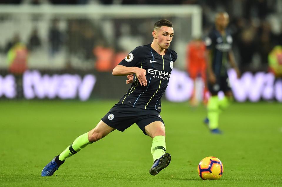  Phil Foden will not be allowed to leave the Etihad on loan in January