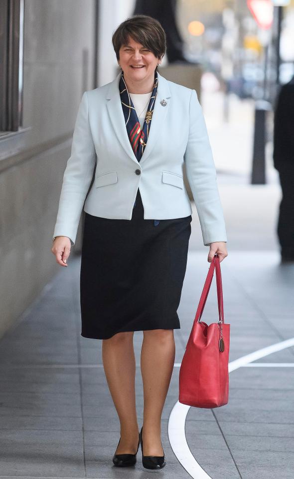  Arlene Foster today warned Theresa May the confidence and supply agreement could be finished