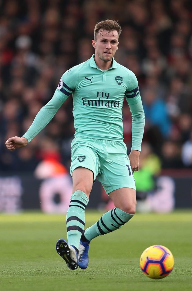  Arsenal centre-back Rob Holding has impressed for the Gunners this season