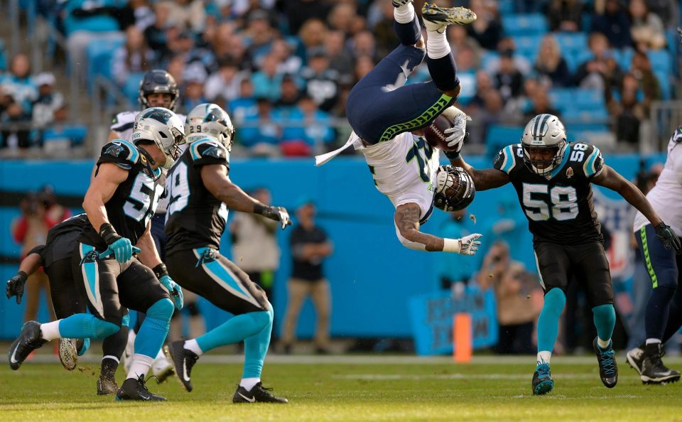  Some fans compared the Seattle Seahawks star to Spiderman