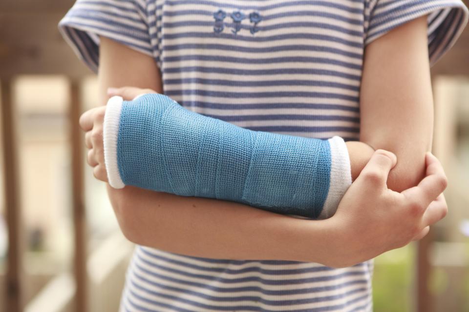  Kids with bone cancers may find themselves fracturing bones more easily