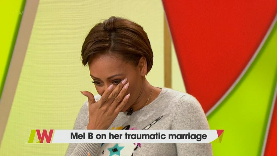  Mel B has revealed that her late dad took his last breath after she told him she would 'go and divorce the monster' Stephen Belafonte